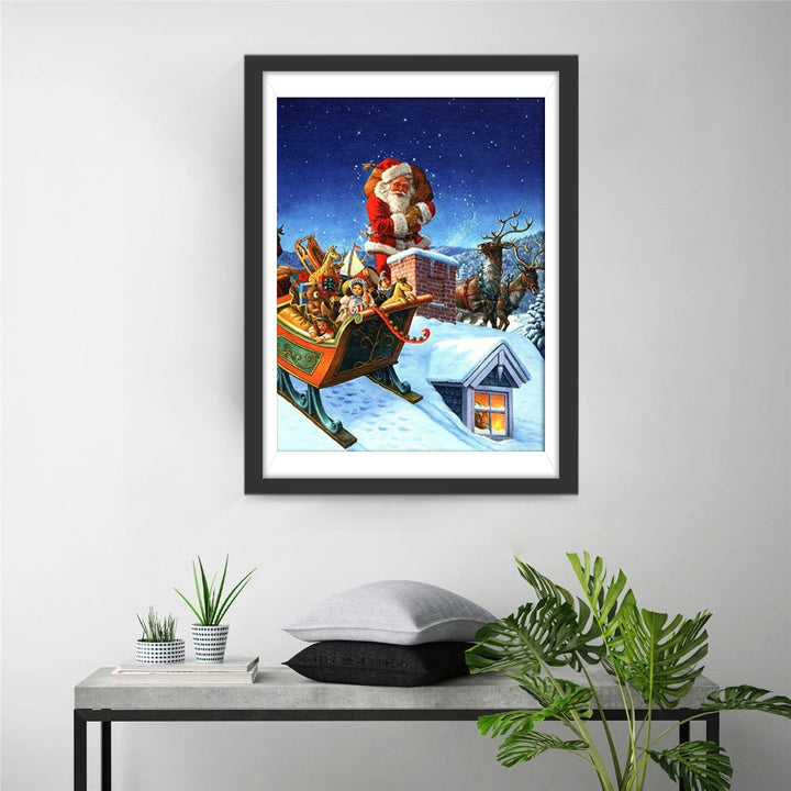 Kerst Diamond Painting DPCHRH1313