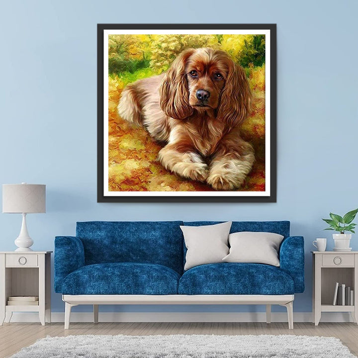 Hond Diamond Painting DPDOGSQR19