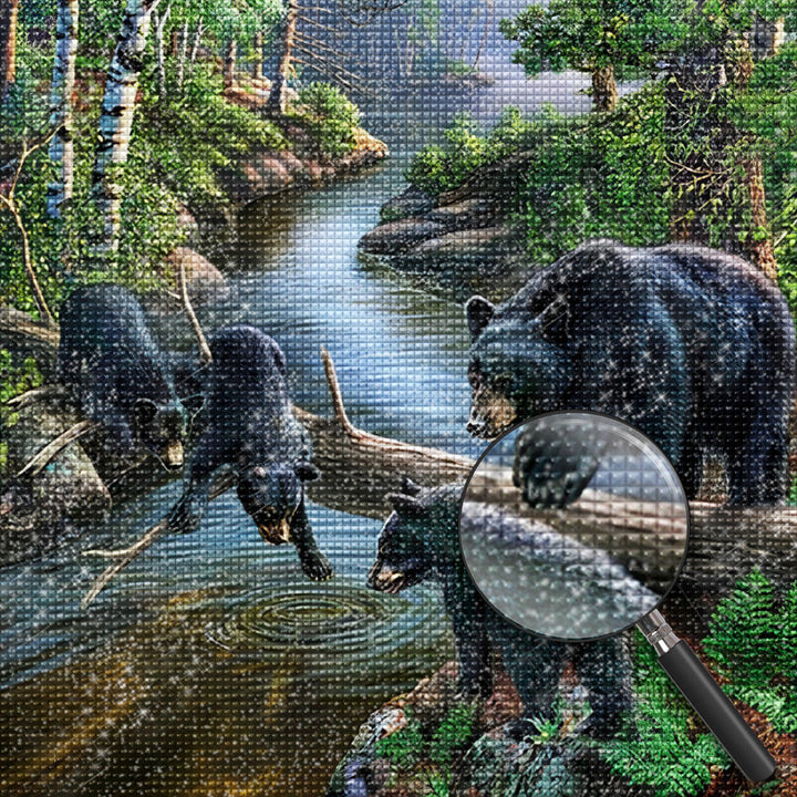 Beer Diamond Painting DPBEARSQR7