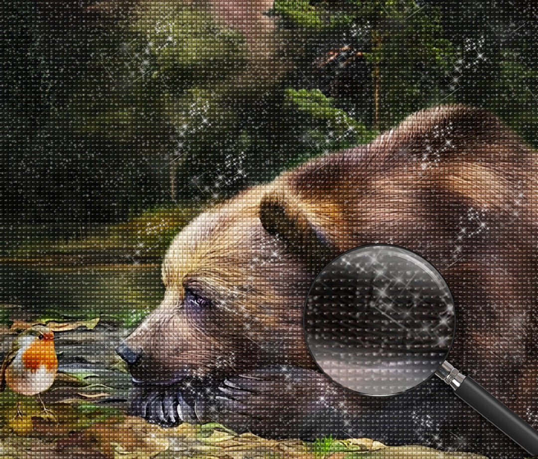 Beer Diamond Painting DPBEARW111