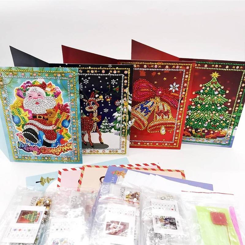 Kerstkaart III|4 Stuks CARD004