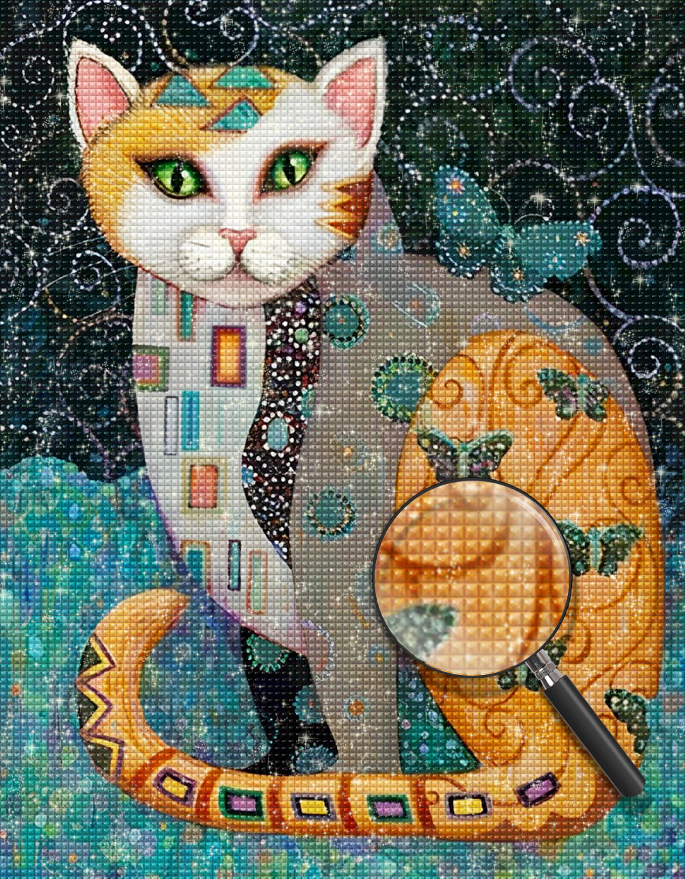 Kat Diamond Painting DPCATH113