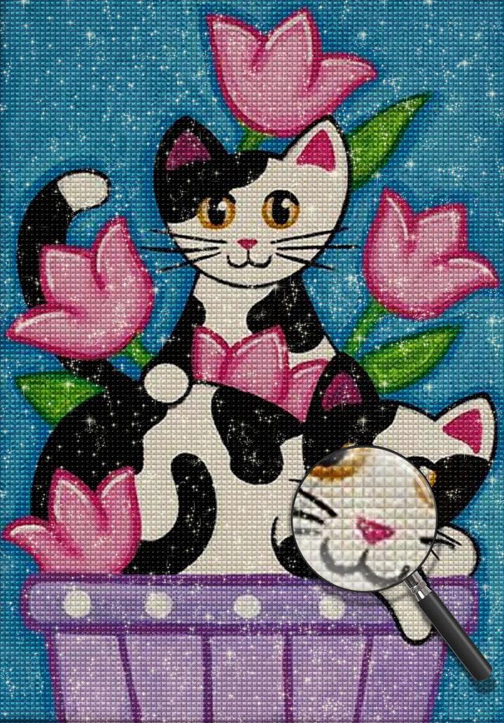 Kat Diamond Painting DPCATH123