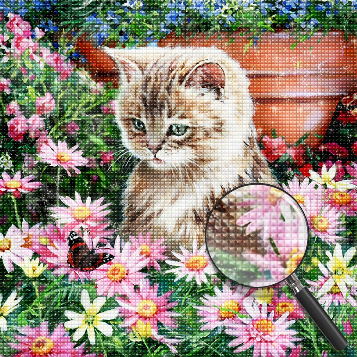 Kat Diamond Painting DPCATSQR176