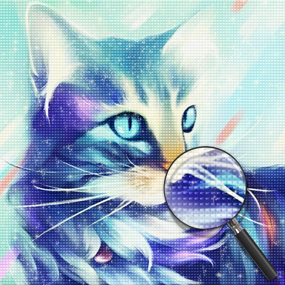 Kat Diamond Painting DPCATSQR8