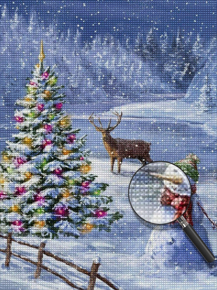 Kerst Diamond Painting DPCHRH1104