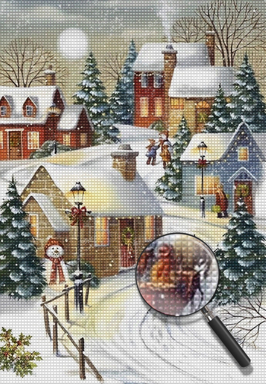 Kerst Diamond Painting DPCHRH1126