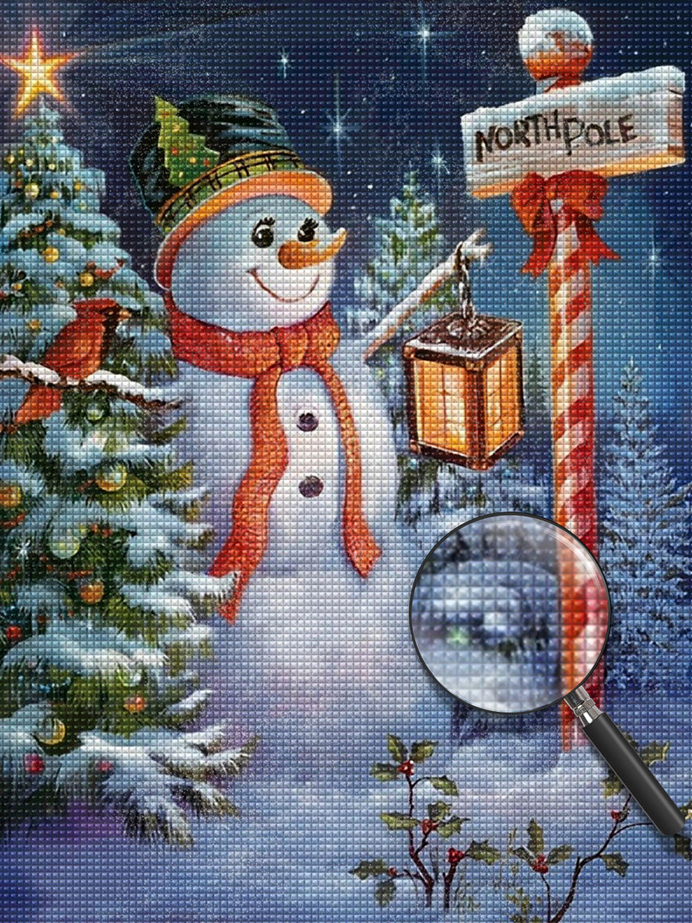 Kerst Diamond Painting DPCHRH1142