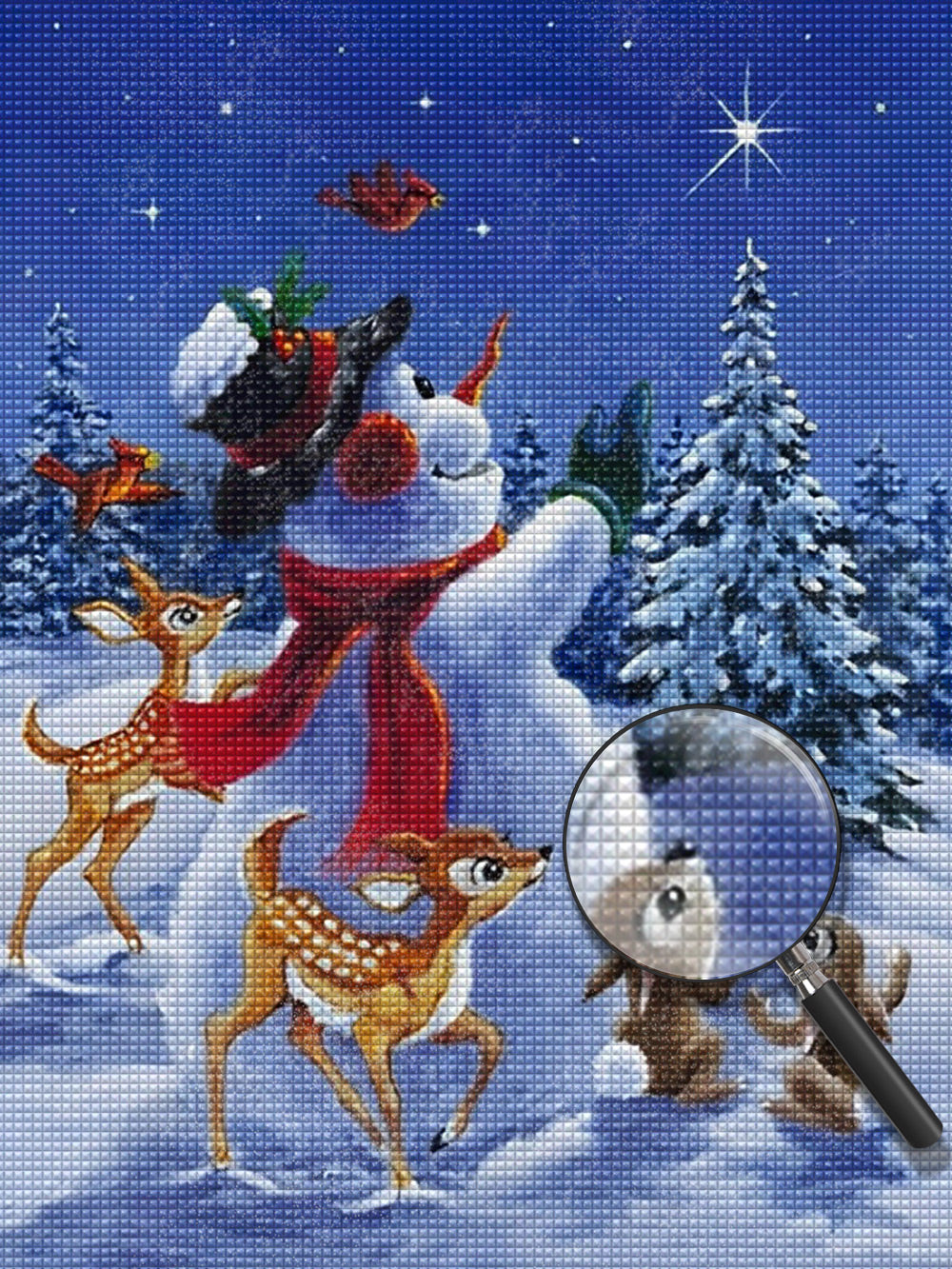 Kerst Diamond Painting DPCHRH1220