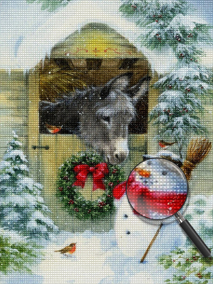 Kerst Diamond Painting DPCHRH1221