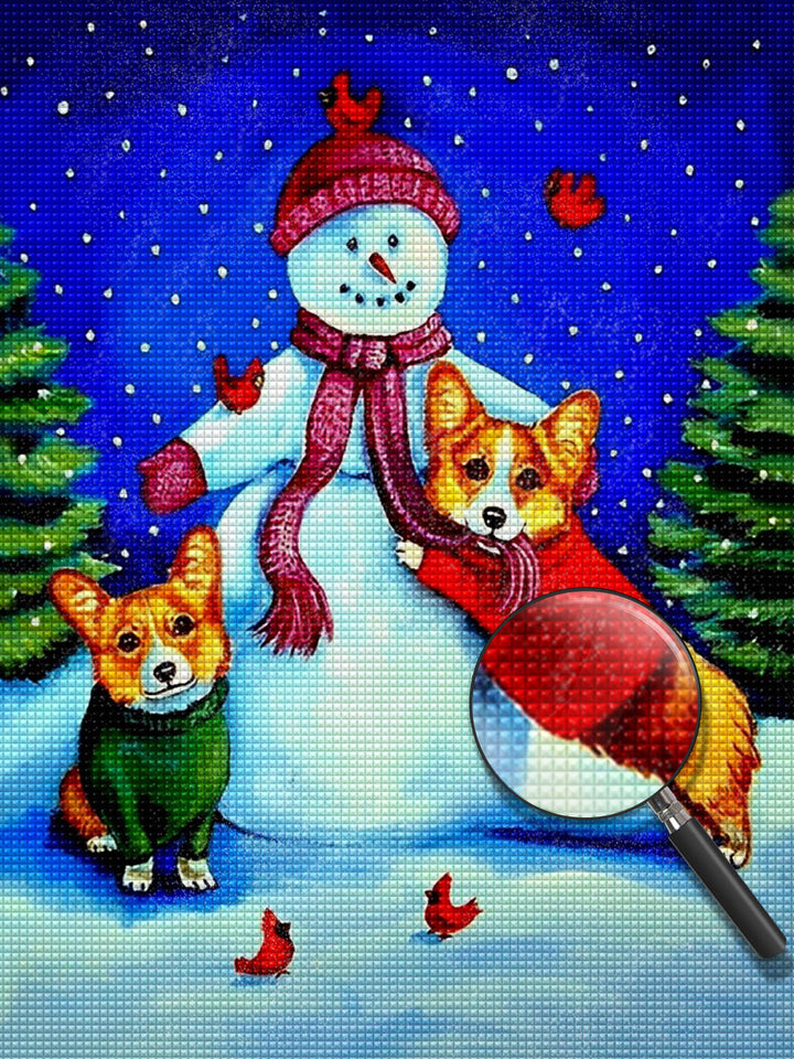 Kerst Diamond Painting DPCHRH123