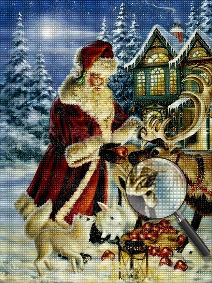 Kerst Diamond Painting DPCHRH13