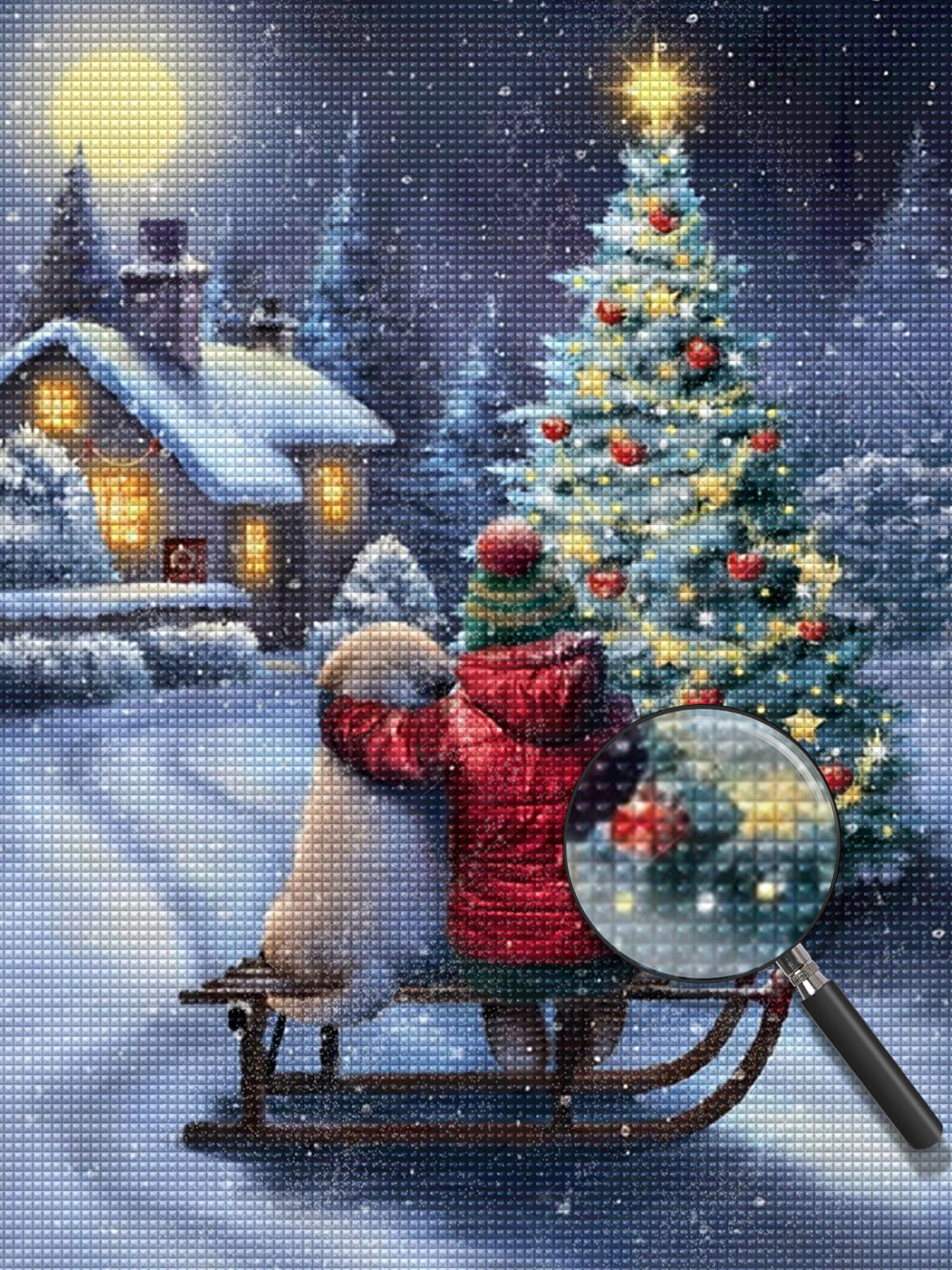 Kerst Diamond Painting DPCHRH1342