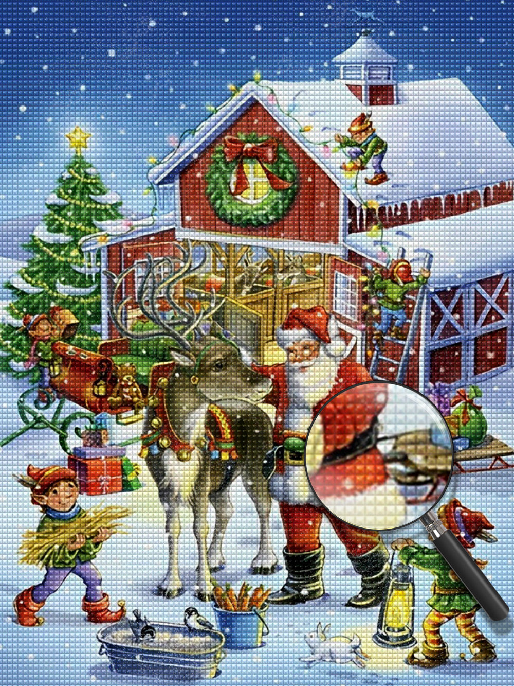 Kerst Diamond Painting DPCHRH1383