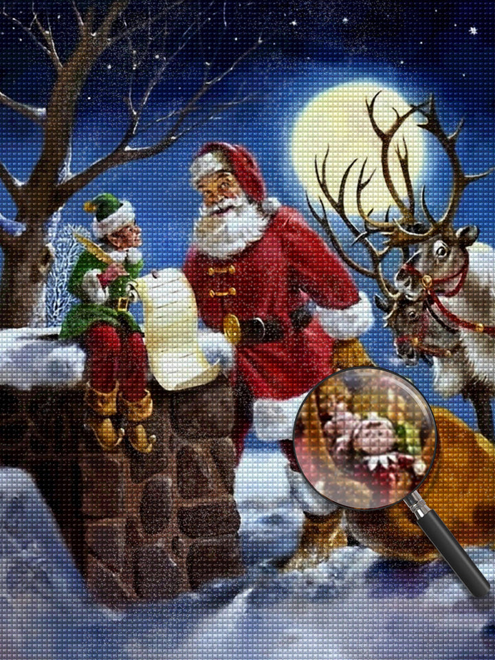 Kerst Diamond Painting DPCHRH1399