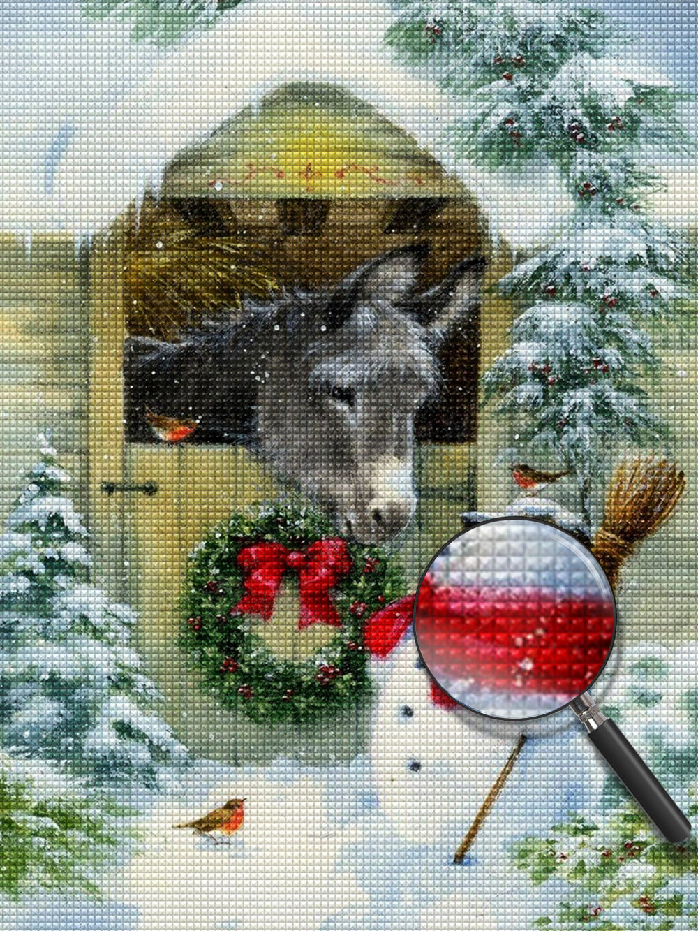 Kerst Diamond Painting DPCHRH1401