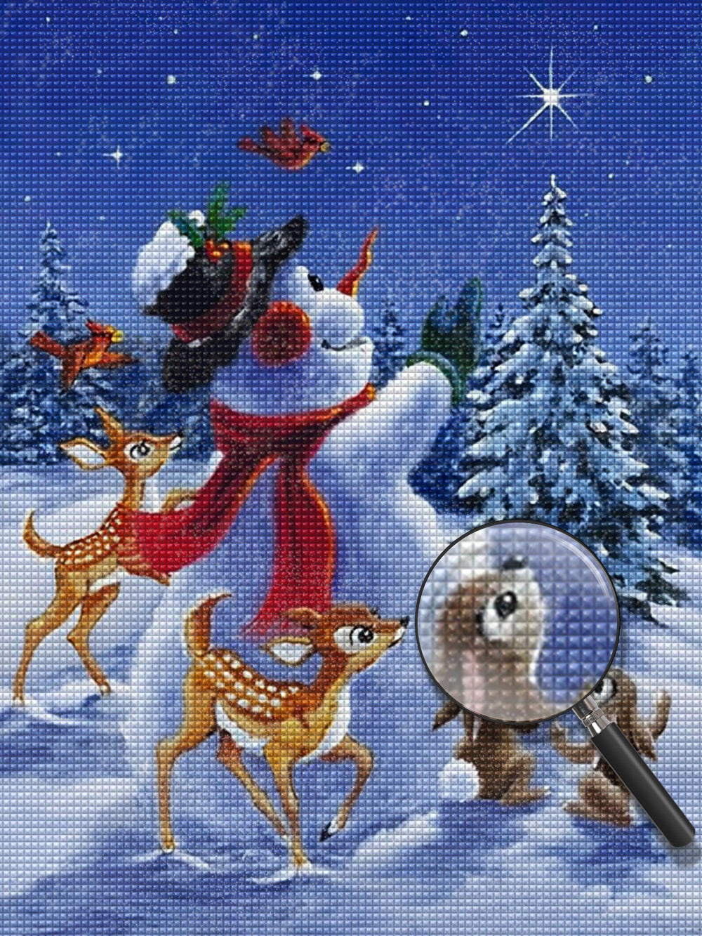 Kerst Diamond Painting DPCHRH1418