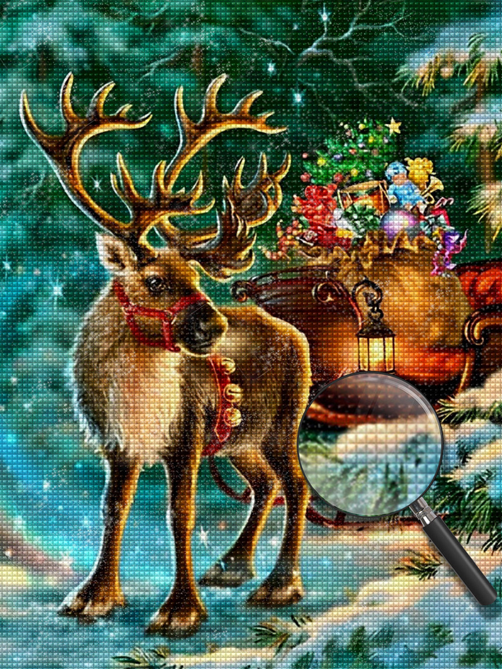 Kerst Diamond Painting DPCHRH1434