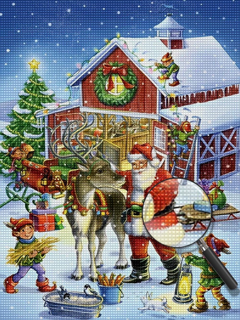 Kerst Diamond Painting DPCHRH151