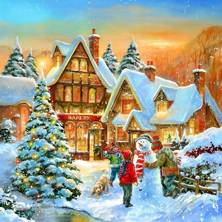 Kerst Diamond Painting DPCHRSQR112