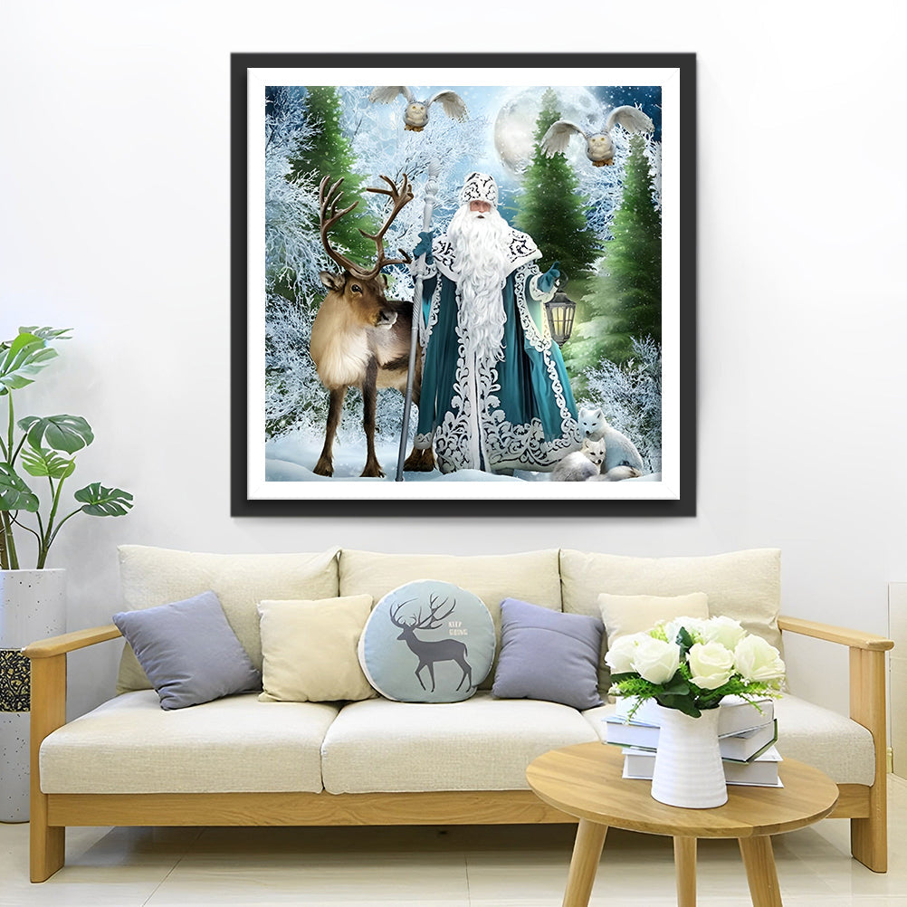 Kerst Diamond Painting DPCHRSQR141