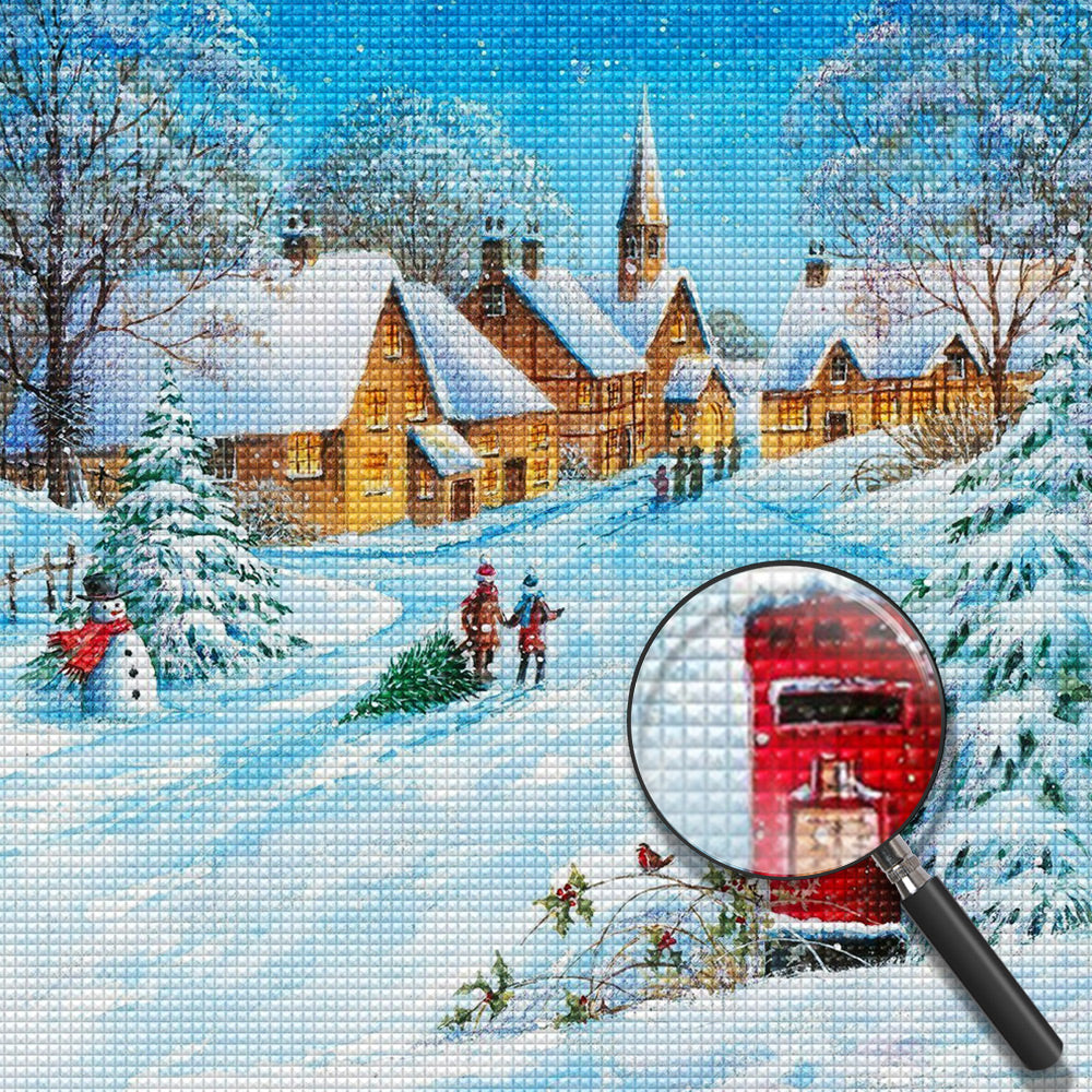 Kerst Diamond Painting DPCHRSQR177