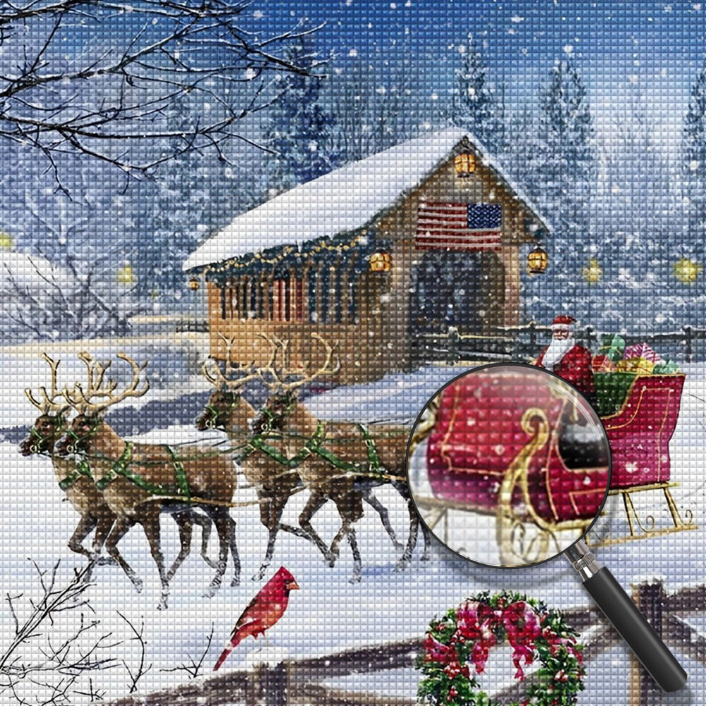 Kerst Diamond Painting DPCHRSQR195