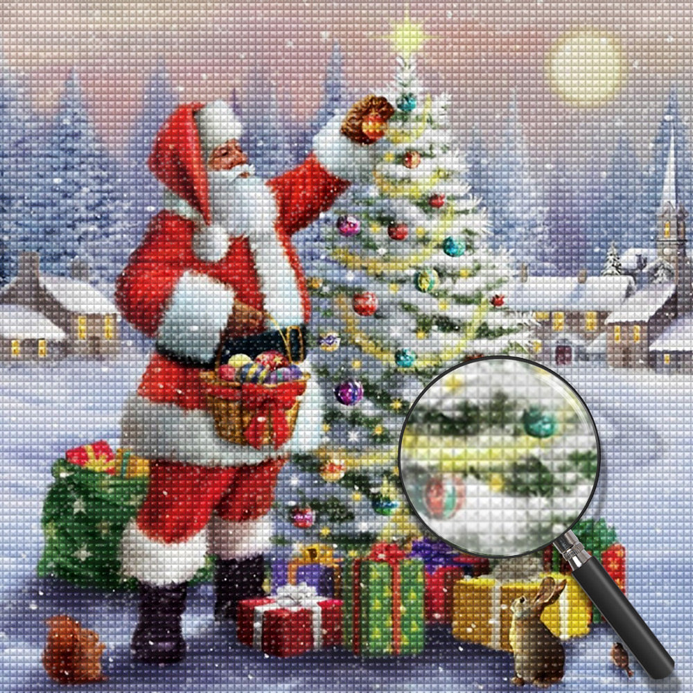 Kerst Diamond Painting DPCHRSQR196