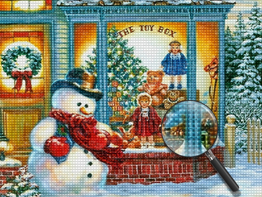 Kerst Diamond Painting DPCHRW1103