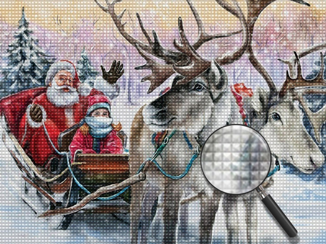 Kerst Diamond Painting DPCHRW1124