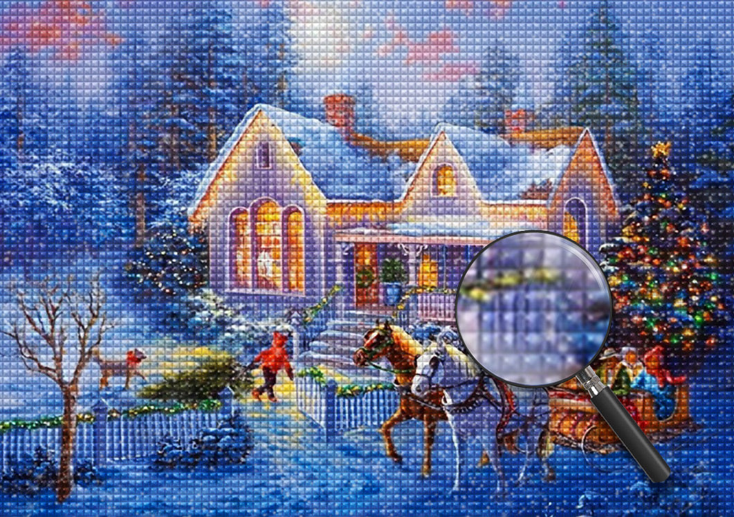 Kerst Diamond Painting DPCHRW1125