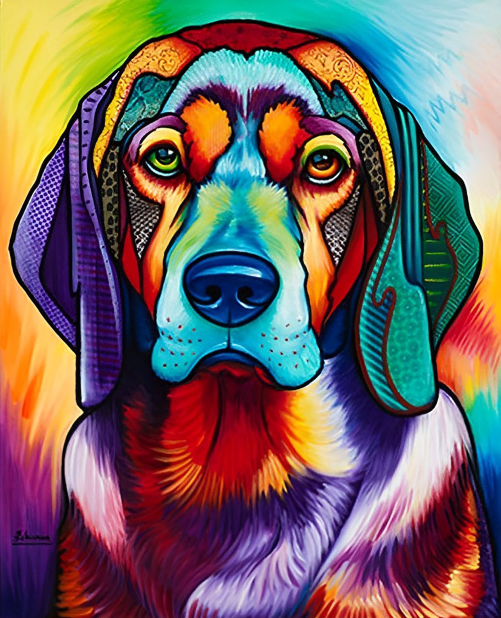 Hond Diamond Painting DPDOGH137