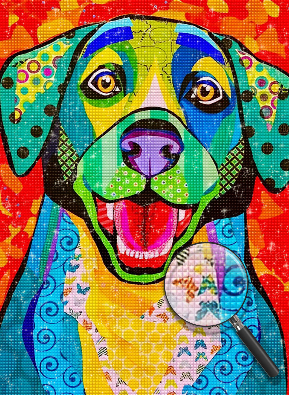 Hond Diamond Painting DPDOGH15