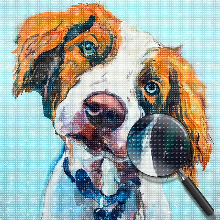 Hond Diamond Painting DPDOGSQR117