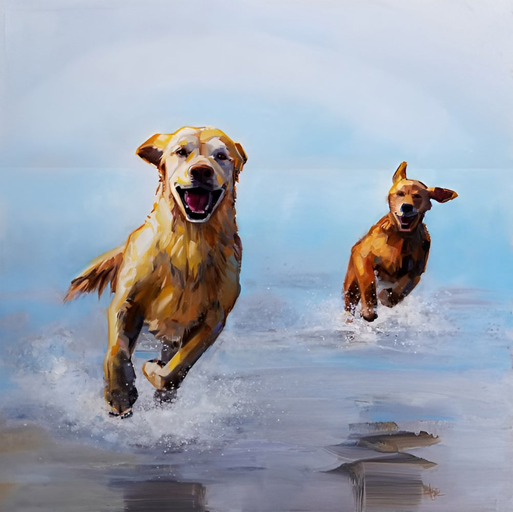 Hond Diamond Painting DPDOGSQR119