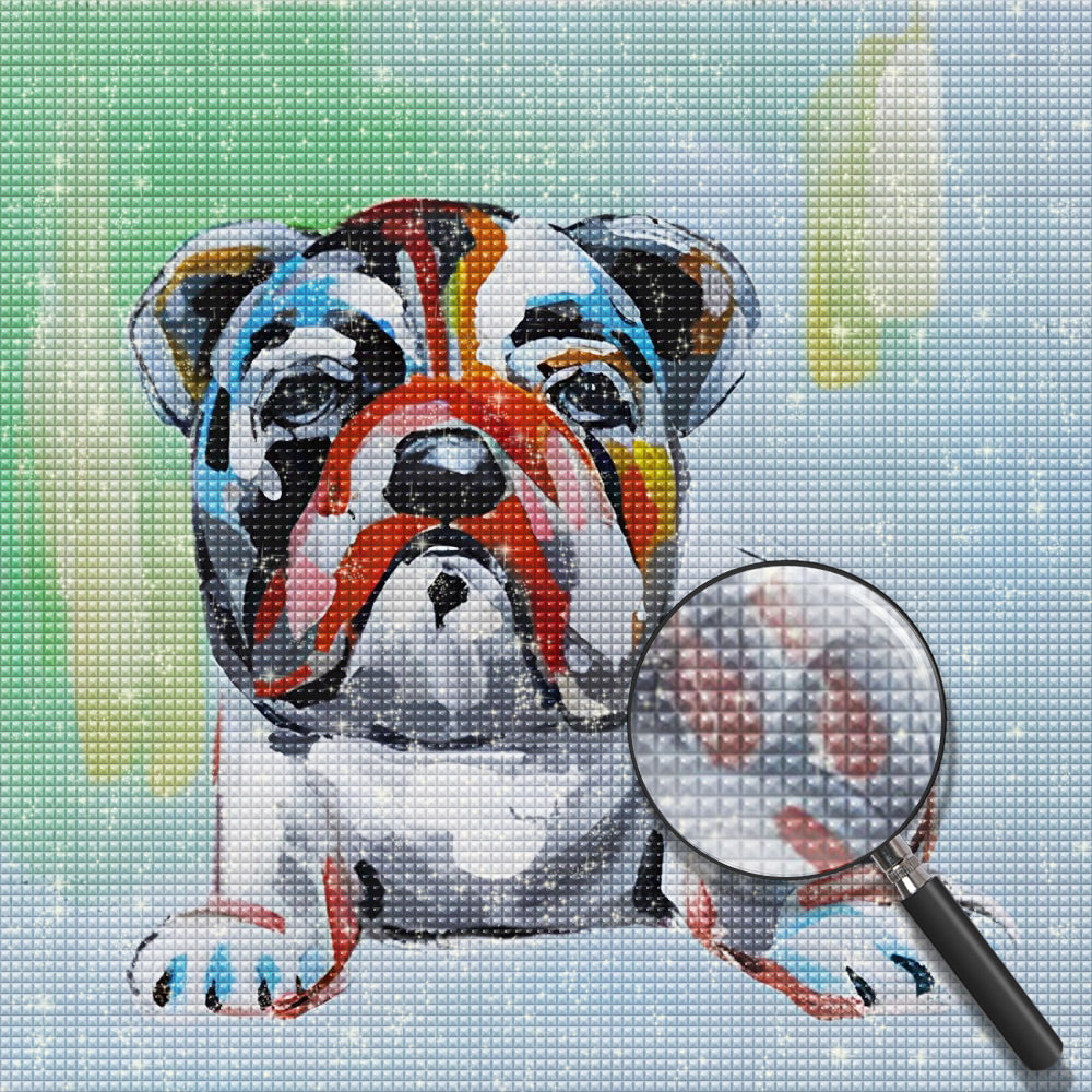 Hond Diamond Painting DPDOGSQR132