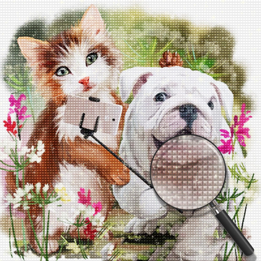 Hond Diamond Painting DPDOGSQR133