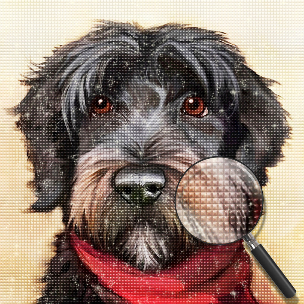 Hond Diamond Painting DPDOGSQR16