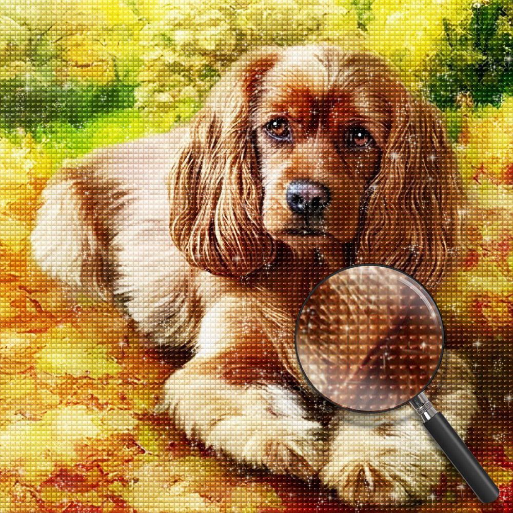 Hond Diamond Painting DPDOGSQR19