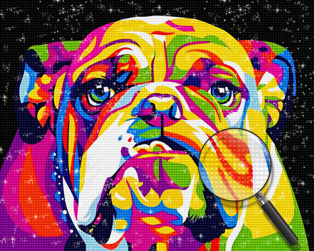 Hond Diamond Painting DPDOGW11