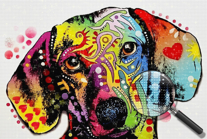 Hond Diamond Painting DPDOGW12