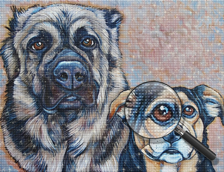 Hond Diamond Painting DPDOGW127