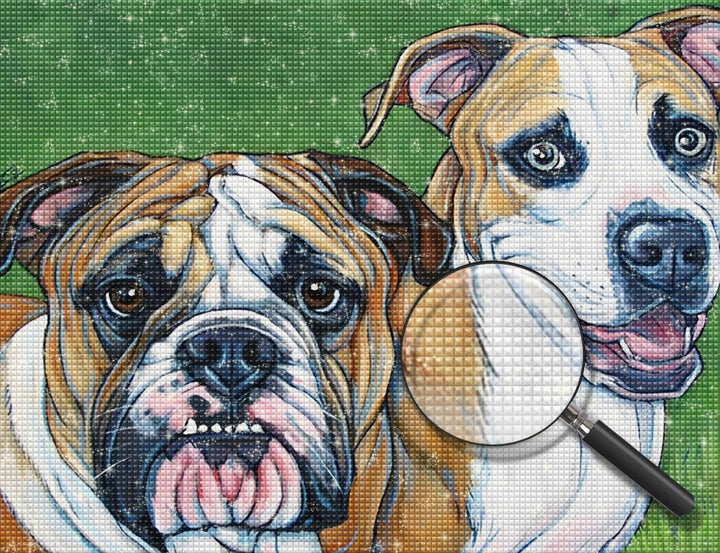 Hond Diamond Painting DPDOGW128