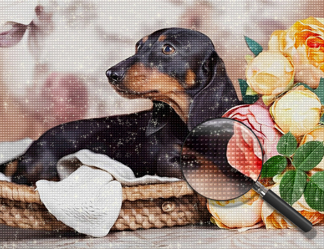 Hond Diamond Painting DPDOGW133