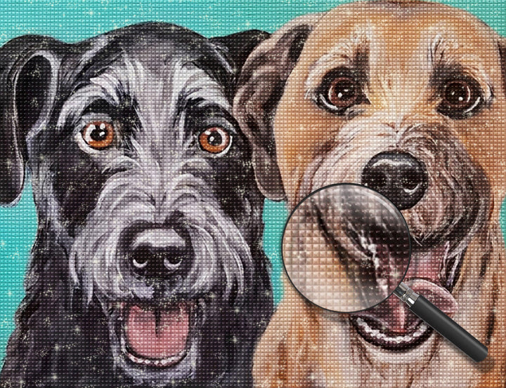 Hond Diamond Painting DPDOGW149