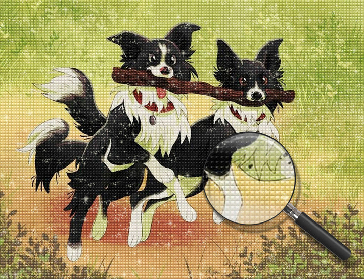 Hond Diamond Painting DPDOGW155