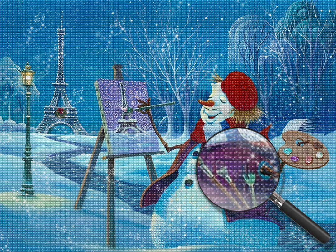 Eiffel Diamond Painting DPEIFW1