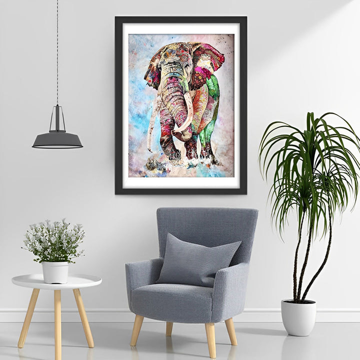 Olifant Diamond Painting DPELEH113