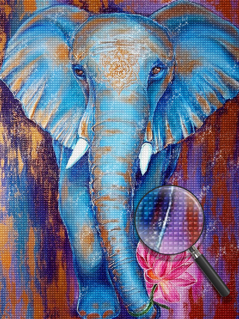 Olifant Diamond Painting DPELEH135