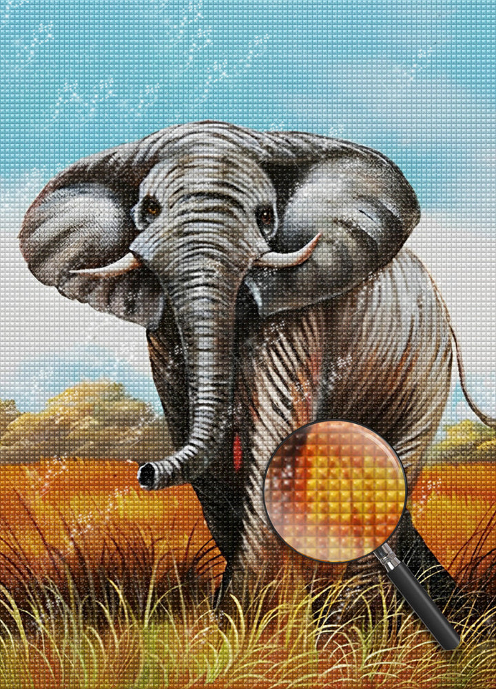 Olifant Diamond Painting DPELEH145